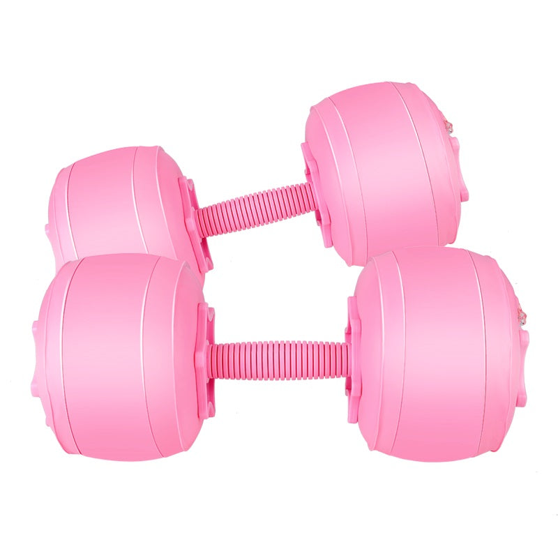 Deiris Women Dumbbells Adjustable 5-6 kg Water-filled Dumbbell Set Gym Home Exercise Lifting Equipment For Bodybuilding