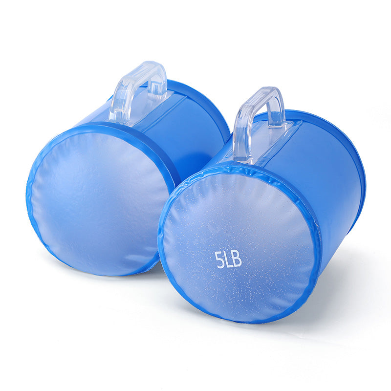 4lbs/10lbs 2kg/5kg,Portable Fitness Dumbbell Pairs,Yoga Exercise, Travel Training,Adjustable Weights,Water Dumbbell