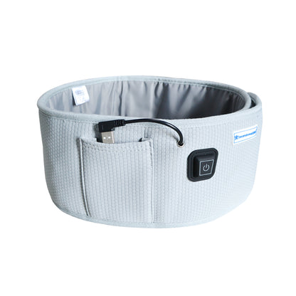 5V USB Electric Heating Waist Belt Adjustable Lumbar Heating Belly Warmer Waist