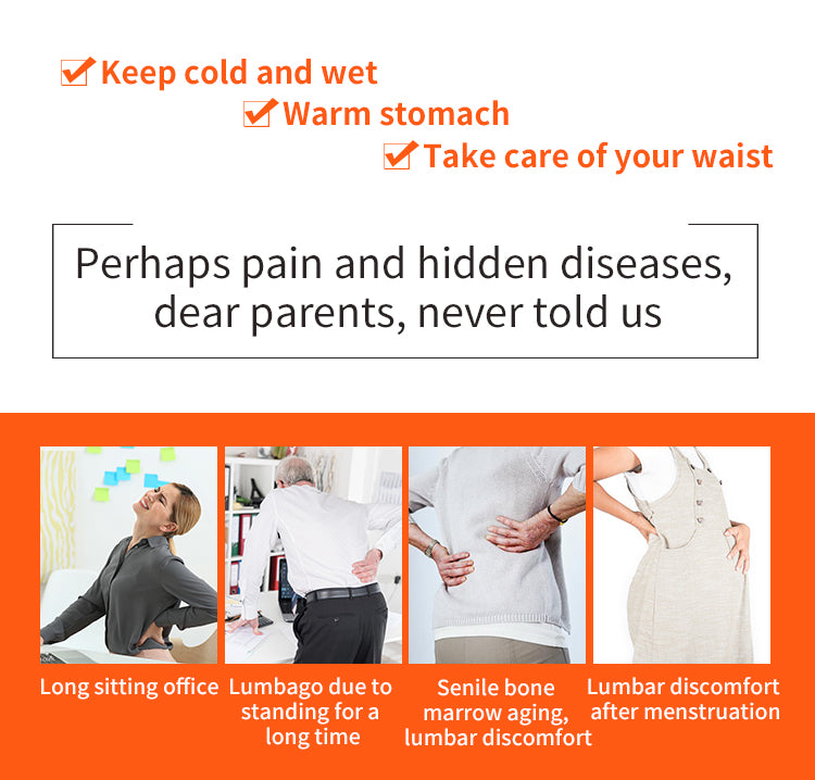 5V USB Electric Heating Waist Belt Adjustable Lumbar Heating Belly Warmer Waist