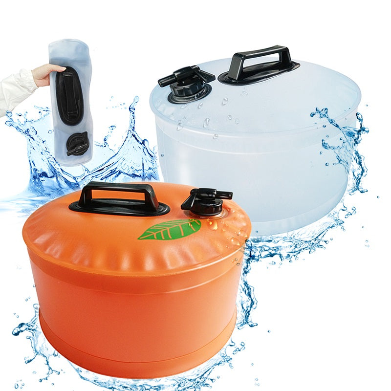 13L Portable Water Tank Outdoor Camping Hiking Reusable Water Storage Bags Emergency Durable Water Container