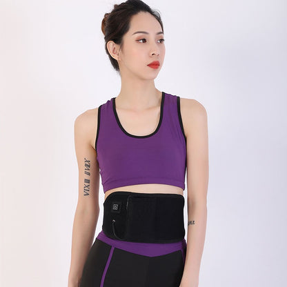 5V USB Electric Heating Waist Belt Adjustable Lumbar Heating Belly Warmer Waist Intelligent Temperature Control Belt To Prevent Cold Warm Stomach