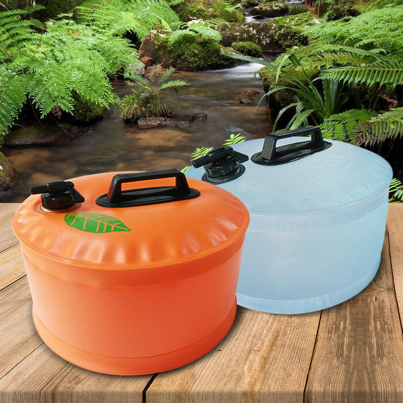 13L Portable Water Tank Outdoor Camping Hiking Reusable Water Storage Bags Emergency Durable Water Container