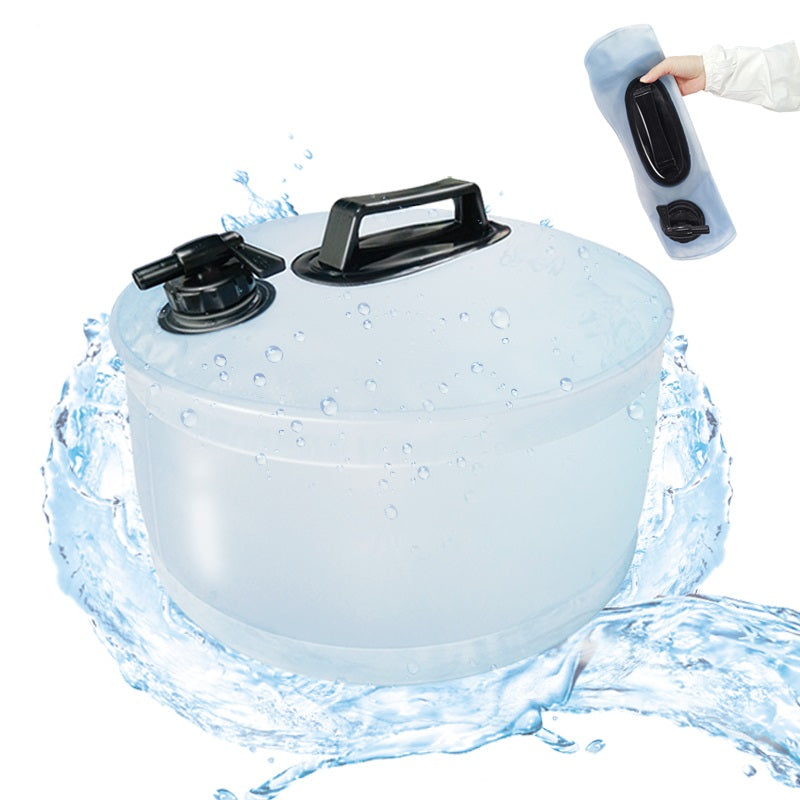 13L Portable Water Tank Outdoor Camping Hiking Reusable Water Storage Bags Emergency Durable Water Container