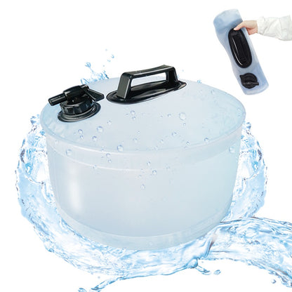 13L Portable Water Tank Outdoor Camping Hiking Reusable Water Storage Bags Emergency Durable Water Container