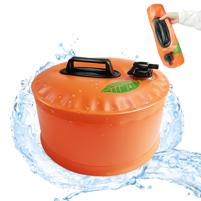 13L Portable Water Tank Outdoor Camping Hiking Reusable Water Storage Bags Emergency Durable Water Container