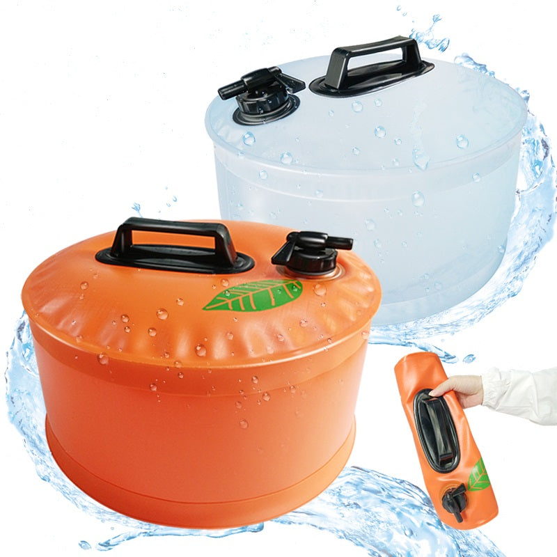 13L Portable Water Tank Outdoor Camping Hiking Reusable Water Storage Bags Emergency Durable Water Container