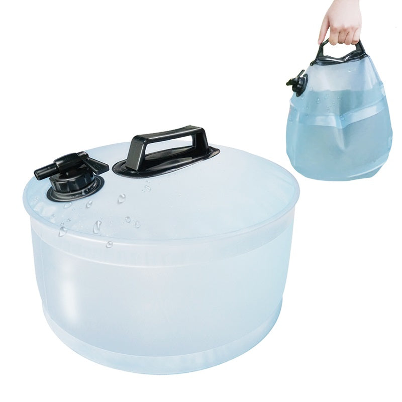 13L Portable Water Tank Outdoor Camping Hiking Reusable Water Storage Bags Emergency Durable Water Container