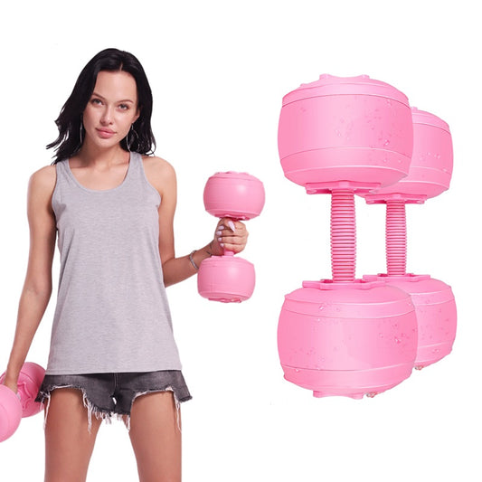 Deiris Women Dumbbells Adjustable 5-6 kg Water-filled Dumbbell Set Gym Home Exercise Lifting Equipment For Bodybuilding