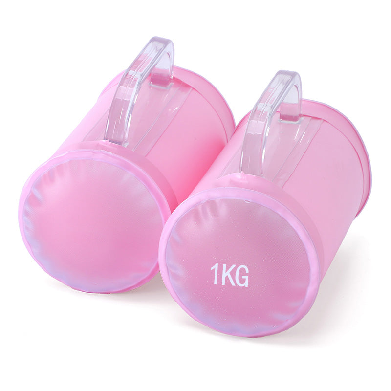 4lbs/10lbs 2kg/5kg,Portable Fitness Dumbbell Pairs,Yoga Exercise, Travel Training,Adjustable Weights,Water Dumbbell