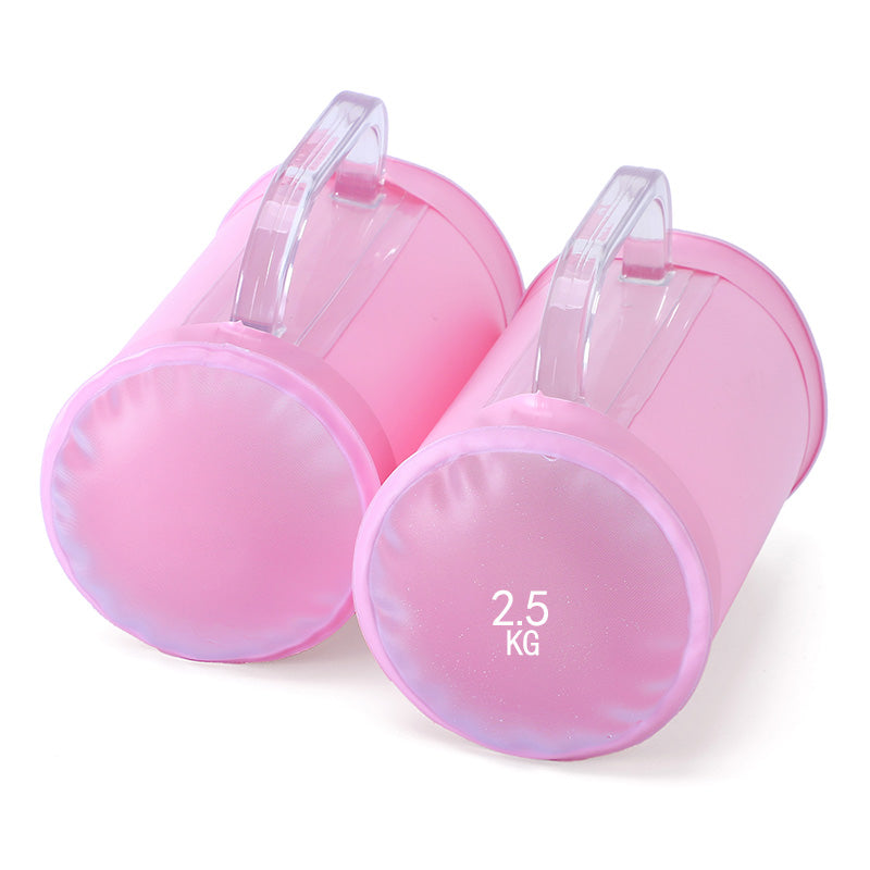 4lbs/10lbs 2kg/5kg,Portable Fitness Dumbbell Pairs,Yoga Exercise, Travel Training,Adjustable Weights,Water Dumbbell