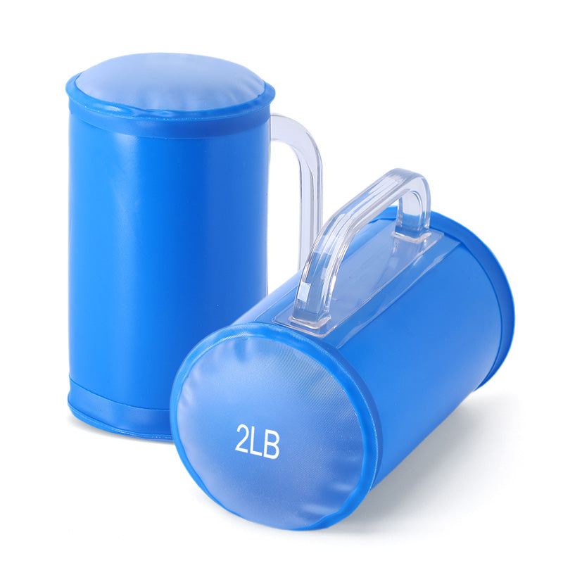 4lbs/10lbs 2kg/5kg,Portable Fitness Dumbbell Pairs,Yoga Exercise, Travel Training,Adjustable Weights,Water Dumbbell